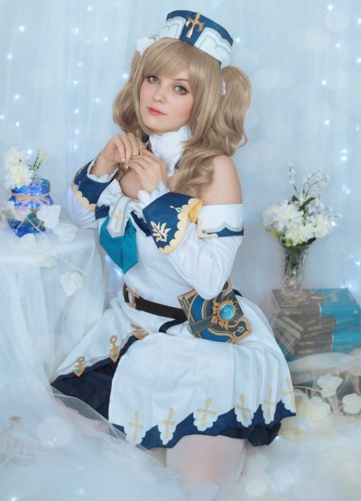 Genshin Impact - Barbara (Shining Idol) (Summertime Sparkle) Cosplay