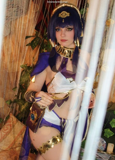 Genshin Impact - Candace (Golden Vow) (Desert and Night) Cosplay
