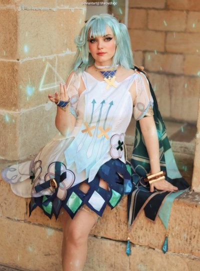 Genshin Impact - Faruzan (Enigmatic Machinist) (Pristine Elegance) Cosplay
