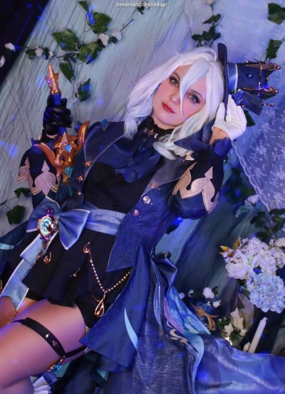 Genshin Impact - Furina (Endless Solo of Solitude) (Coronated Prima Donna) Cosplay