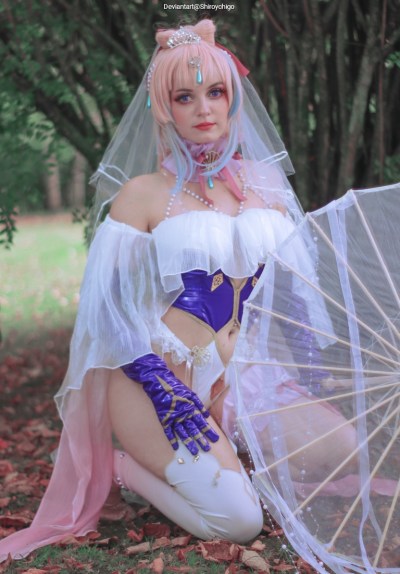 Genshin Impact - Sangonomiya Kokomi (Sparkling Coralbone) Cosplay