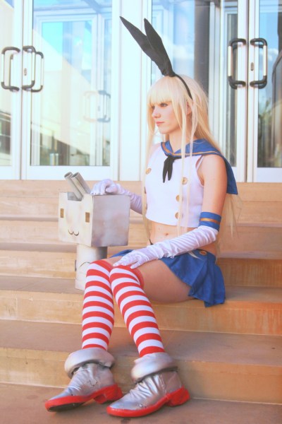 Good Smile - Kantai Collection (KanColle) - Shimakaze (The Island Wind) (Figma Action Figure) Cosplay