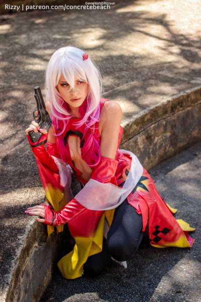 Guilty Crown - Inori Yuzuriha (White Flower) Cosplay