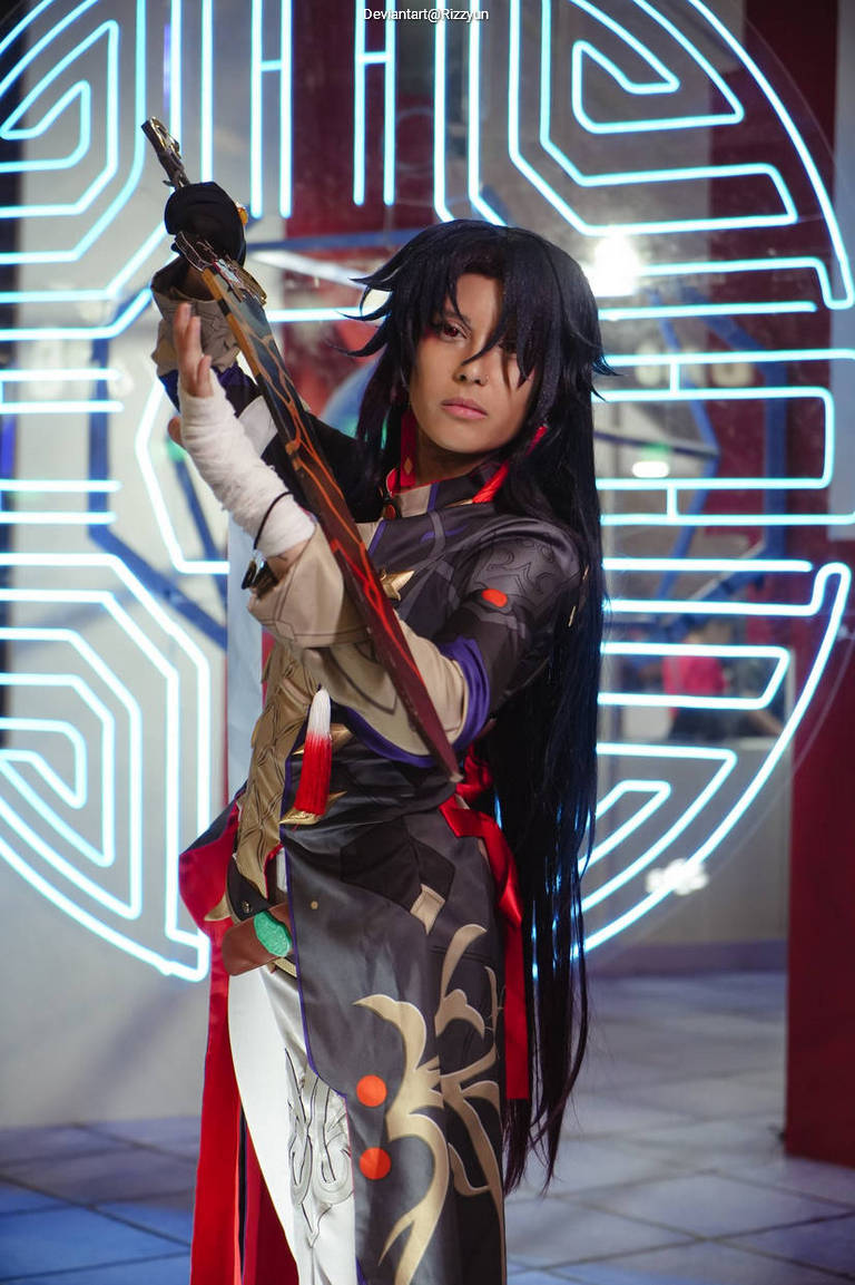 Honkai - Star Rail - Blade (Yingxing) Cospay full body portrait