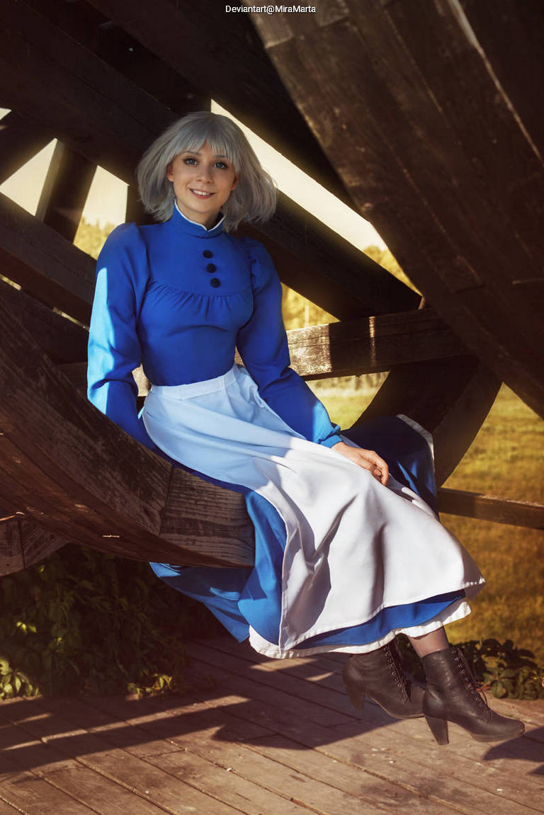 Howls Moving Castle - Sophie Hatter (Witch of the East) Cosplay anime character costume photo