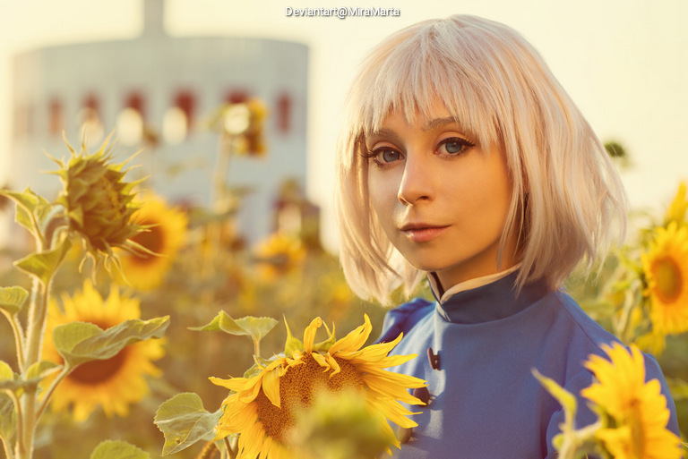 Howls Moving Castle - Sophie Hatter (Witch of the East) Cosplay character costume portrait