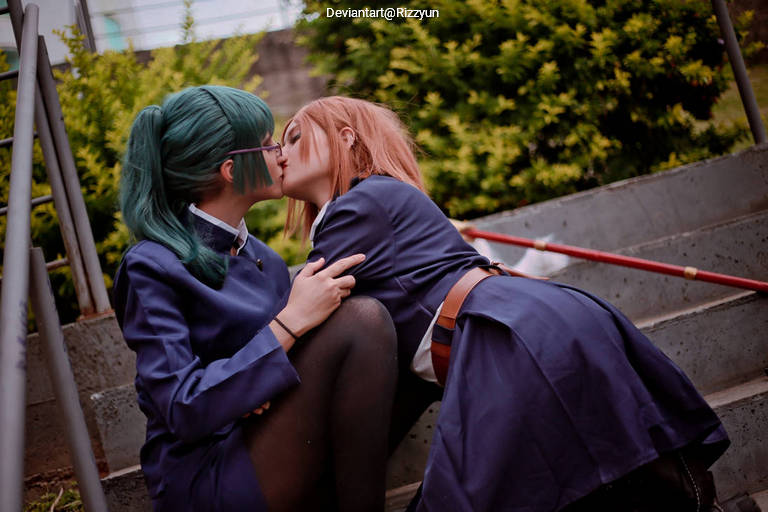 Jujutsu Kaisen - Nobara Kugisaki & Maki Zenin (Big Sis) Cosplay full body portrait