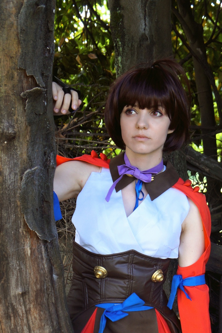 Kabaneri of the Iron Fortress - Hozumi (Mumei) Cosplay full body portrait