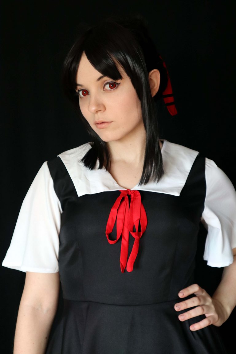Love Is War - Kaguya Shinomiya Cosplay full length photo