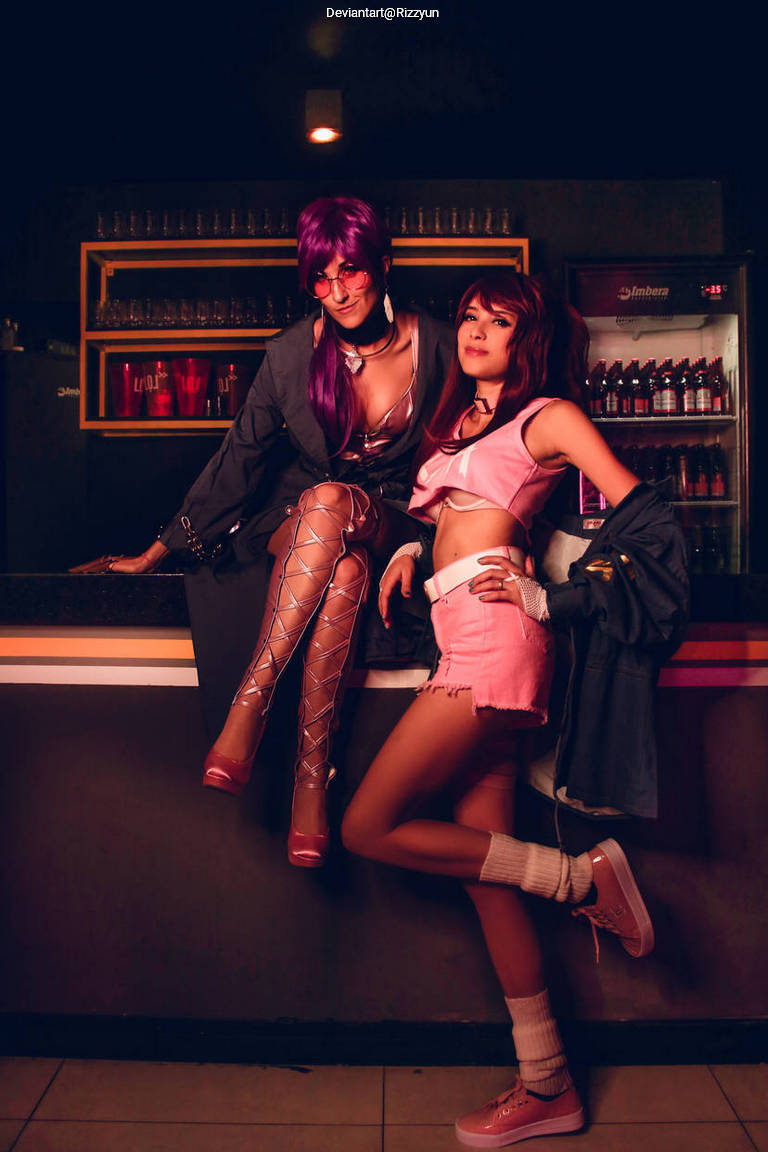 League of Legends - Akali (Akali Jhomen Tethi) & Evelynn (Agonys Embrace) Cosplay character portrait photography