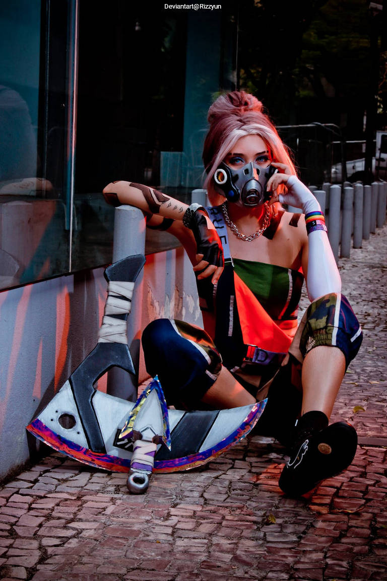 League of Legends - Akali (Akali Jhomen Tethi) (True Damage) Cosplay character costume portrait