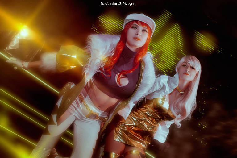 League of Legends - Akali (Akali Jhomen Tethi) (Prestige) & Evelynn (Agonys Embrace) (Prestige) Cosplay anime character costume photo