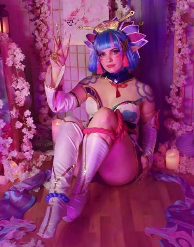 League of Legends - Evelynn (Agonys Embrace) (Spirit Blossom) Cosplay