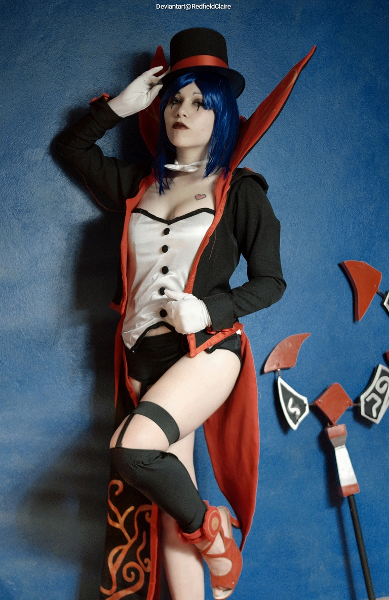 League of Legends - LeBlanc (The Deceiver) (Prestige) Cosplay full body portrait