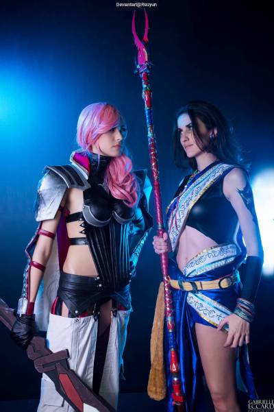 Lightning Returns - Final Fantasy 13 - Lightning (Claire Farron) & Oerba Yun Fang Cosplay