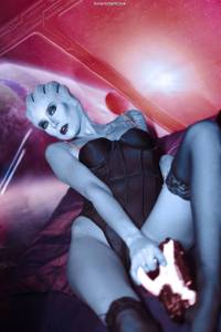 Mass Effect - Liara T Soni (Lingerie) Cosplay