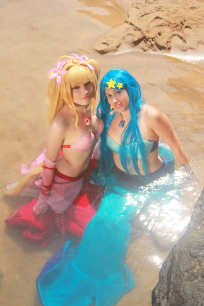 Mermaid Melody Pichi Pichi Pitch - Lucia Nanami & Hanon Hosho Cosplay