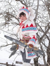 Monster Hunter Portable 3rd - Huntress (Lagombi S Armor) Cosplay