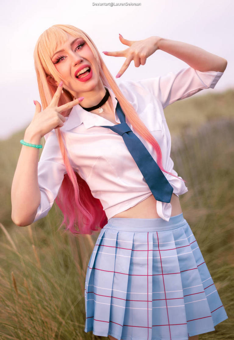 My Dress-Up Darling - Marin Kitagawa Cosplay full body portrait