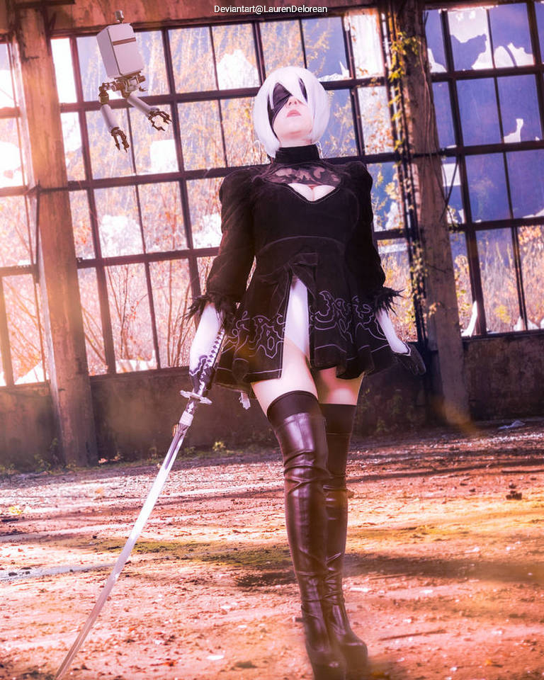 NieR AutomatA - 2B (YoRHa No.2 Type-B) Cosplay character costume portrait