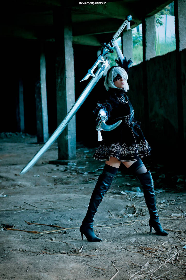 NieR AutomatA - 2B (YoRHa No.2 Type-B) Cosplay character portrait photography
