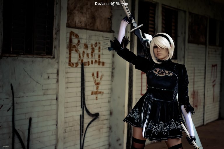 NieR AutomatA - 2B (YoRHa No.2 Type-B) Cosplay character portrait photography