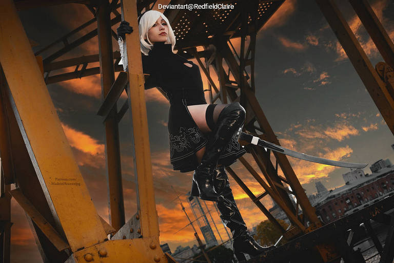 NieR AutomatA - 2B (YoRHa No.2 Type-B) Cosplay character costume portrait