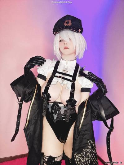 NieR AutomatA - 2B (YoRHa No.2 Type-B) (Police) (Lingerie) Cosplay