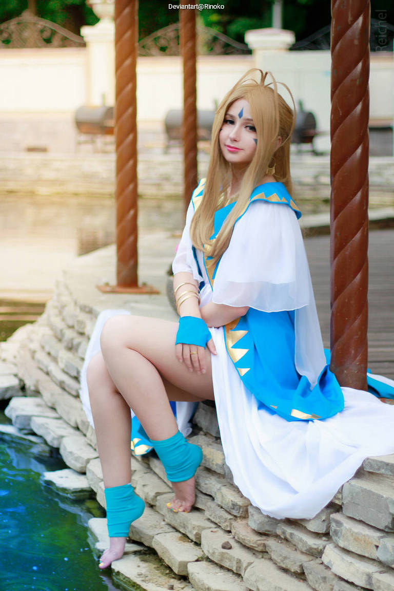 Oh My Goddess! - Belldandy Cosplay full body portrait photography