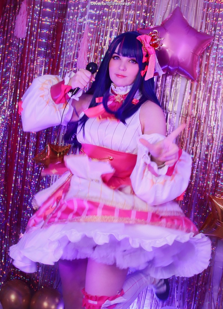 Oshi no Ko - Ai Hoshino Cosplay full length photo