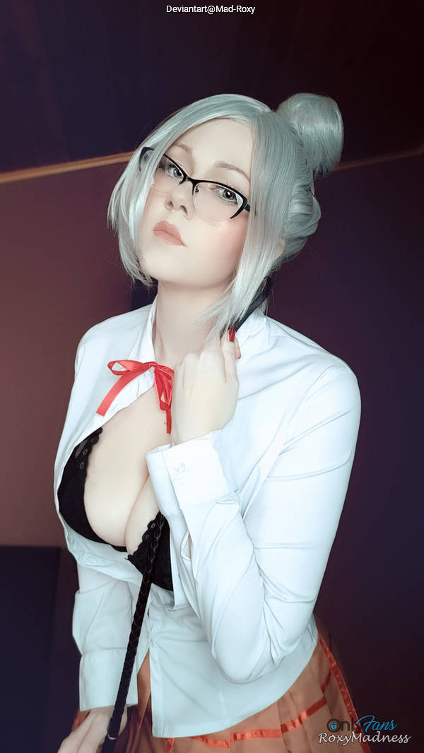 Prison School - Meiko Shiraki Cosplay full length photo