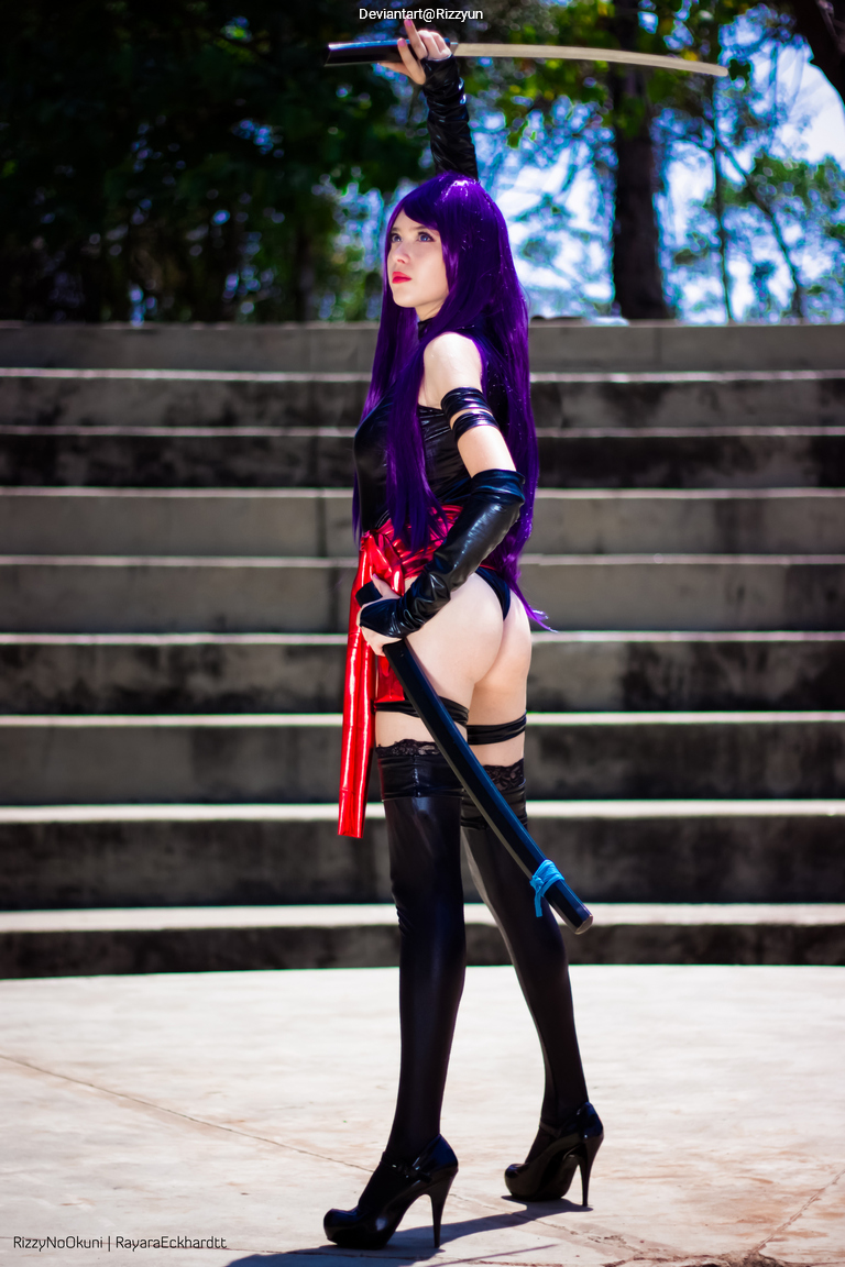 Psylocke - Elizabeth Braddock (Psylocke) Cosplay full length photo