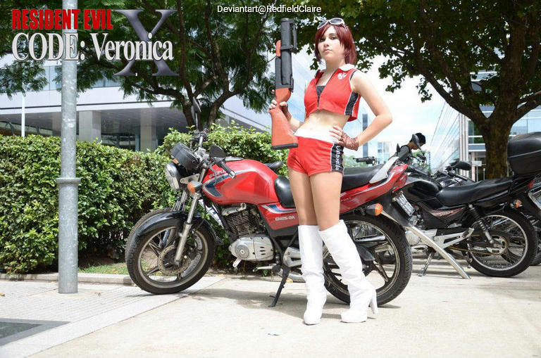 Resident Evil - CODE - Veronica - Claire Redfield (Alternative Costume) Cosplay - delicate portrait