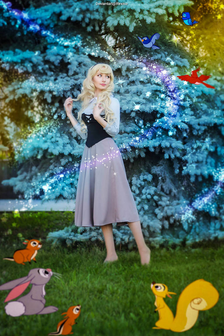 Sleeping Beauty - Princess Aurora (Briar Rose) Cosplay - anime costume
