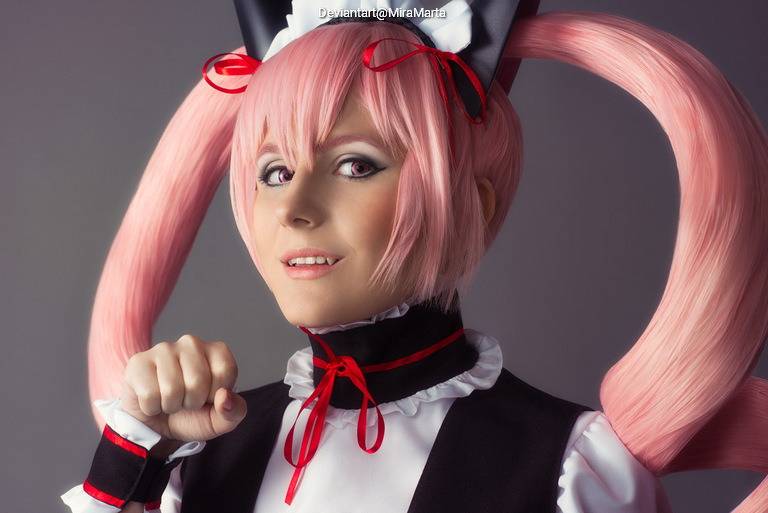Steins Gate - Faris NyanNyan (Rumiho Akiha) Cosplay full body portrait