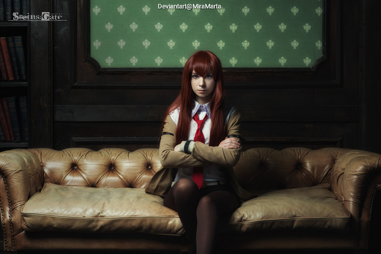 Steins Gate - Kurisu Makise (KuriGohan and Kamehameha) Cosplay - light aesthetic