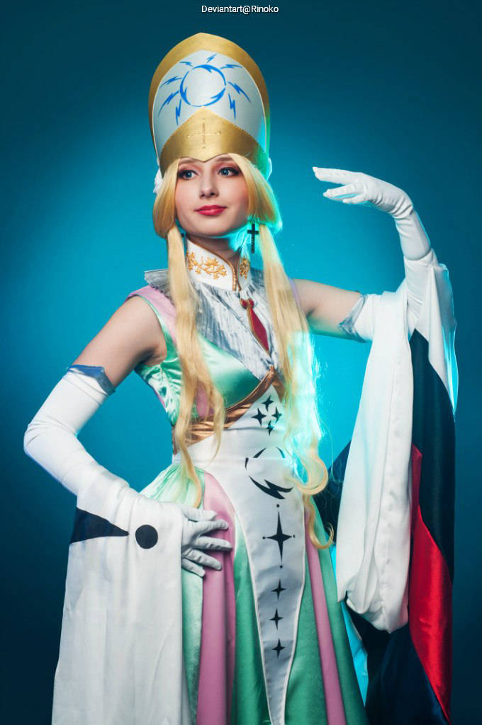 The Five Star Stories - Christine V (The Chevalier) (Concept) Cospay full length photo