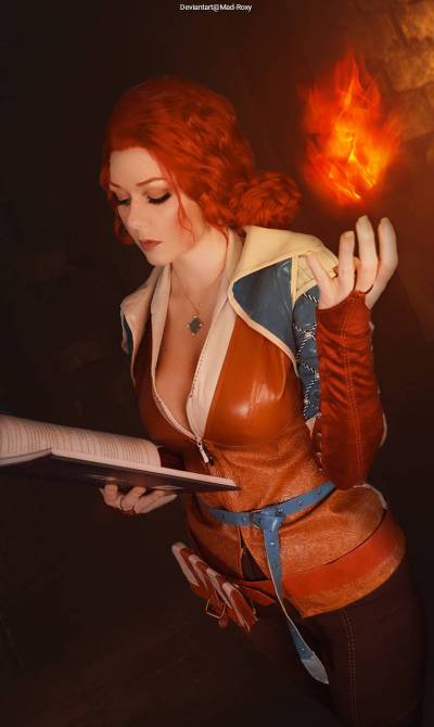 The Witcher 3 - Wild Hunt - Triss Merigold (Fourteenth of the Hill) Cosplay