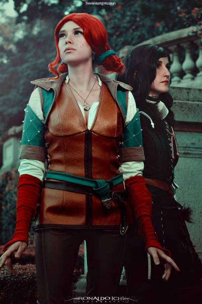 The Witcher 3 - Wild Hunt - Triss Merigold (Fourteenth of the Hill) & Yennefer of Vengerberg Cosplay