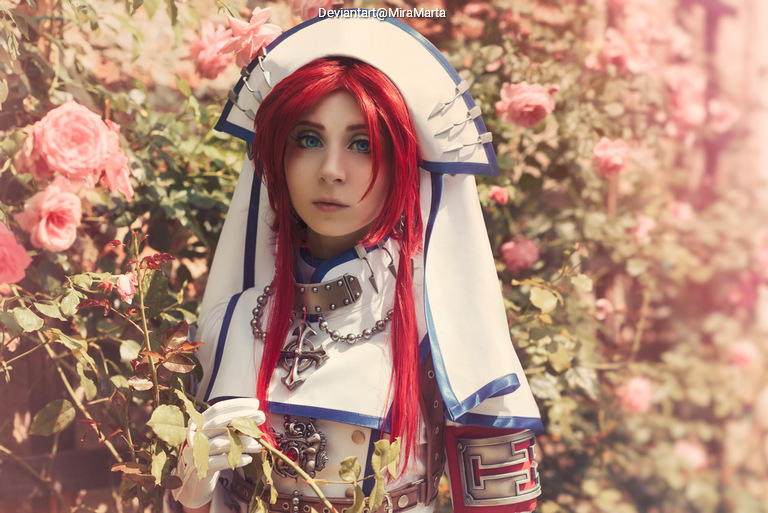 Trinity Blood - Esther Blanchett (Star of Istvan) Cosplay anime character costume photo