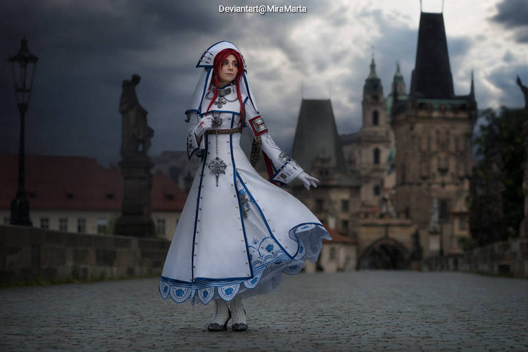 Trinity Blood - Esther Blanchett (Star of Istvan) Cosplay character costume portrait