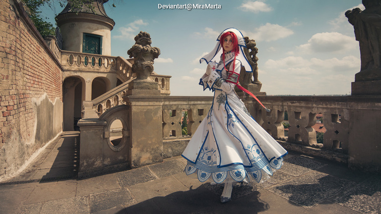 Trinity Blood - Esther Blanchett (Star of Istvan) Cosplay anime character costume photo