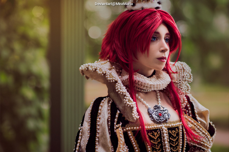 Trinity Blood - Esther Blanchett (Star of Istvan) Cosplay character costume portrait
