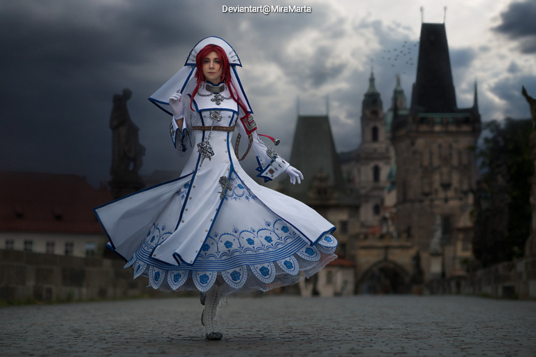 Trinity Blood - Esther Blanchett (Star of Istvan) Cosplay character recreation portrait