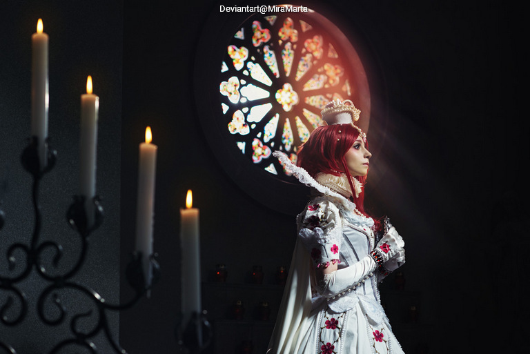 Trinity Blood - Esther Blanchett (Star of Istvan) Cosplay character costume portrait
