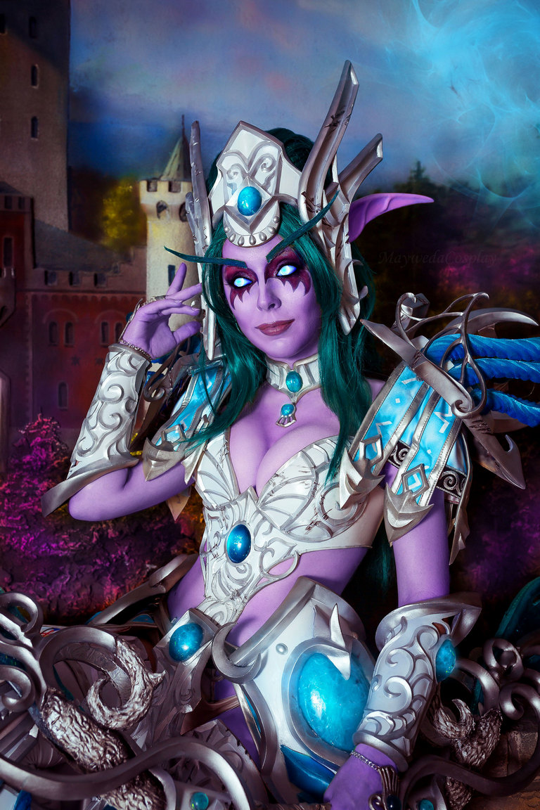 World of Warcraft - Tyrande Whisperwind Cosplay character portrait photography