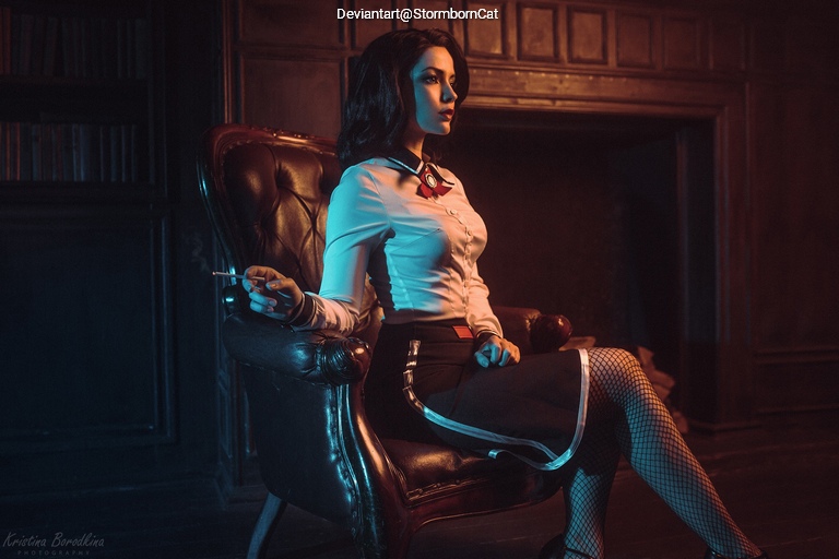 BioShock - Infinite - Elizabeth (Anna DeWitt) Cosplay full length photo