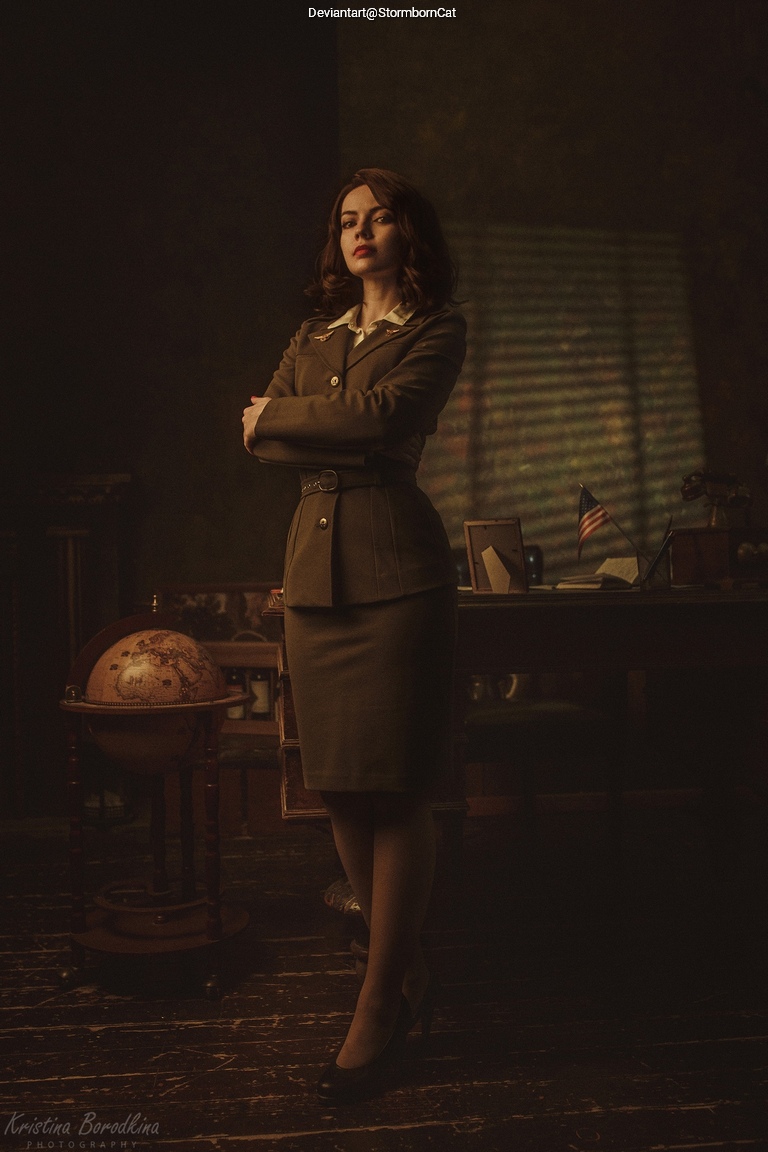 Captain America - The First Avenger - Margaret Elizabeth Peggy Carter Cosplay character portrait photography