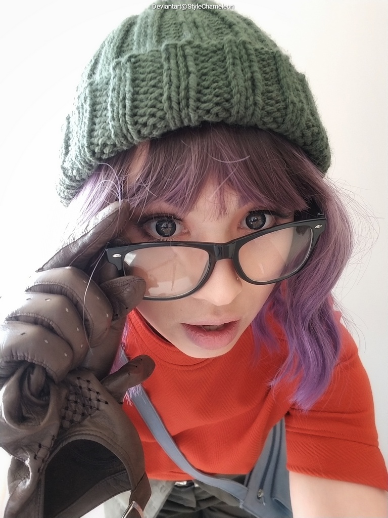 Chrono Trigger - Lucca Ashtear Cosplay full body character photo