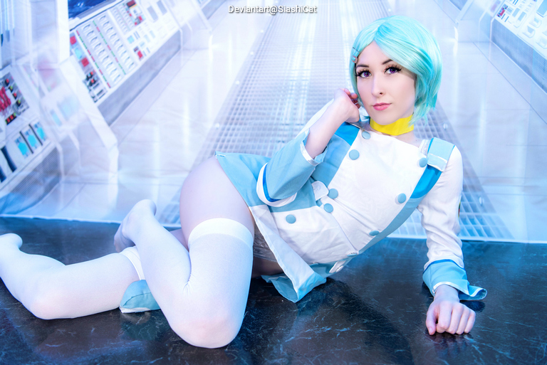 Eureka Seven - Eureka Thurston Cosplay full length photo